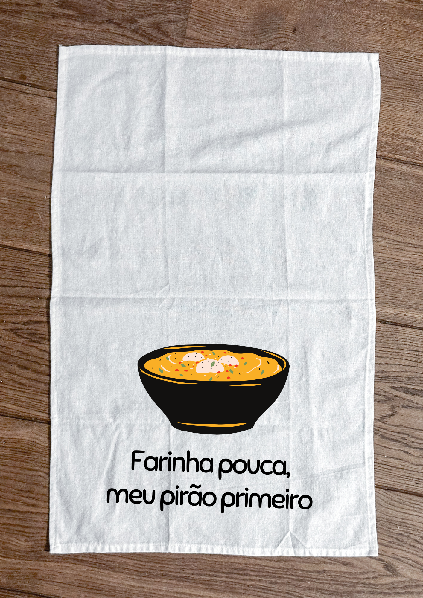 Farinha pouca, meu pirão primeiro