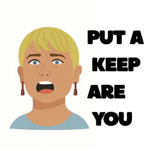 Put keep are you
